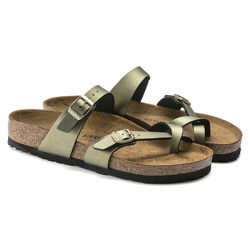 Mayari Birkenstock Birko Flor Damske Olivovo Zelená | SK 135ILH